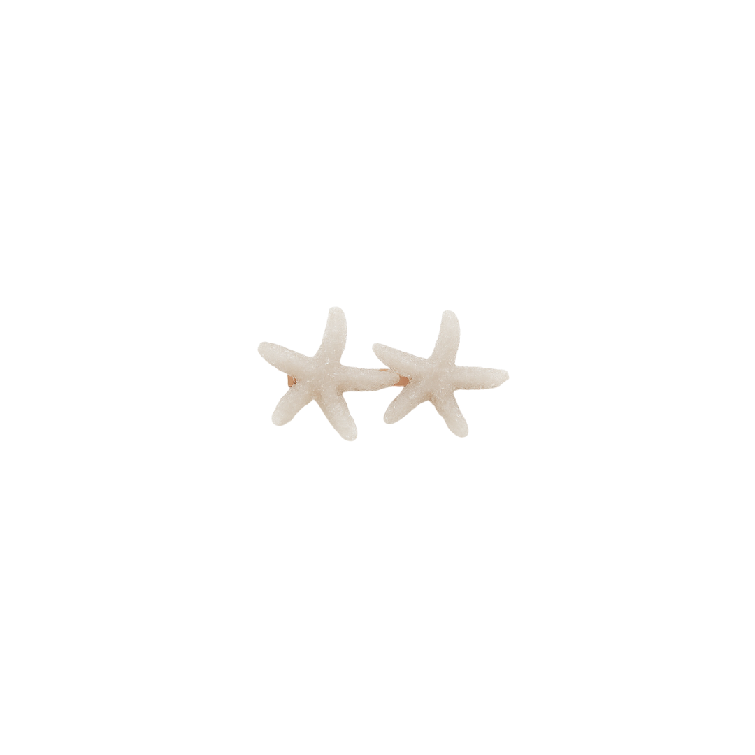 Textured starfish hair clip