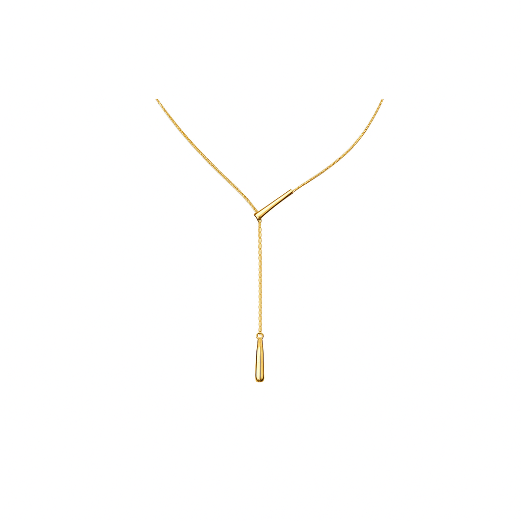 Gold Drop Pendant