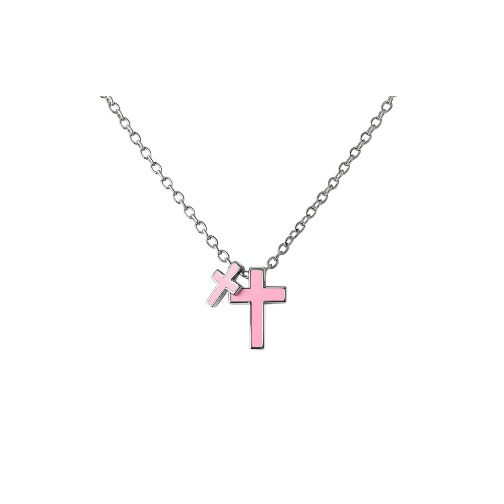 Double Pink Cross