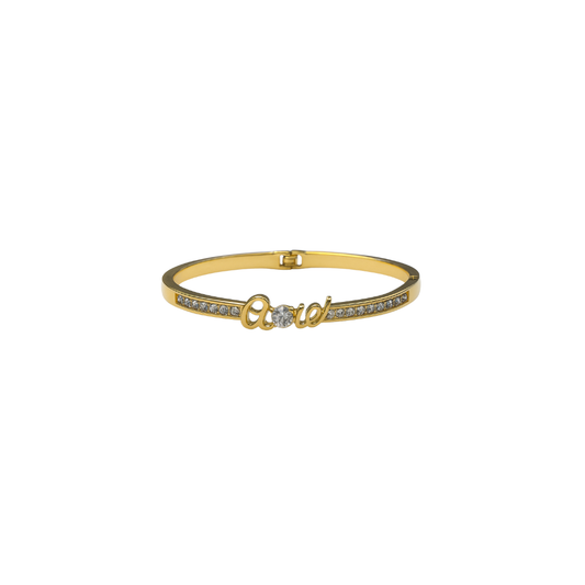 Gold Love Crystal Bracelet