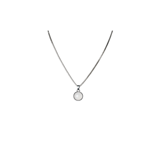 Classic White Crystal Pendant