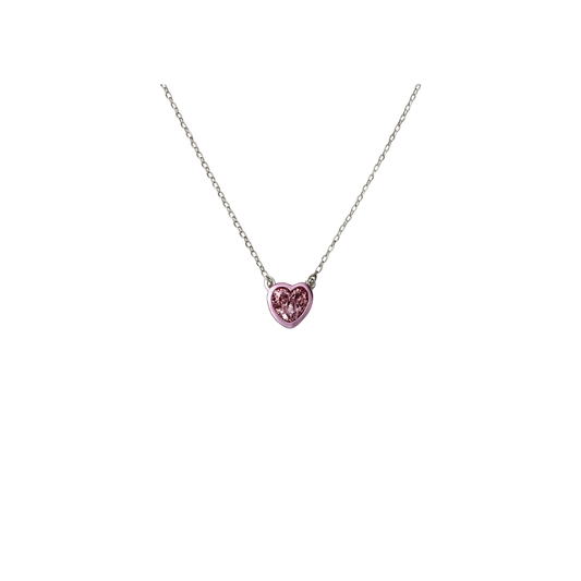 Blush Heart Pendant