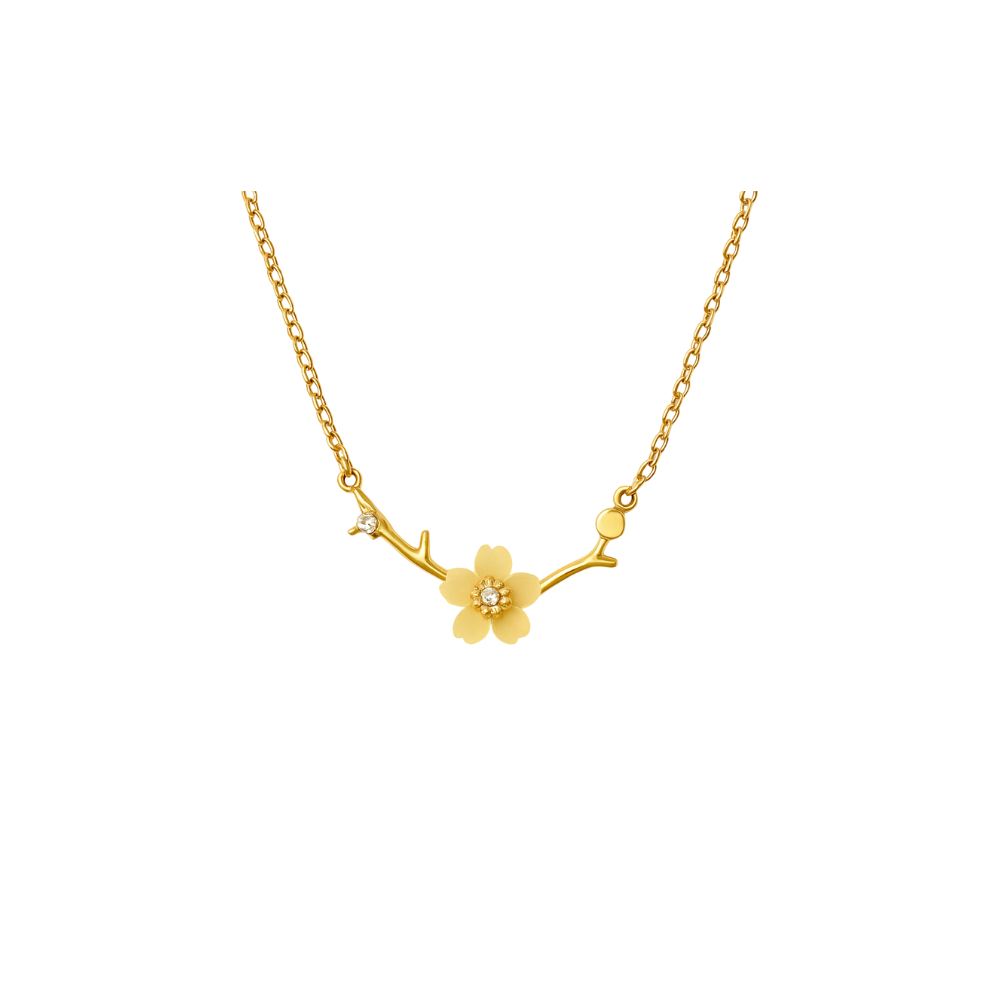 Golden Blossom Necklace