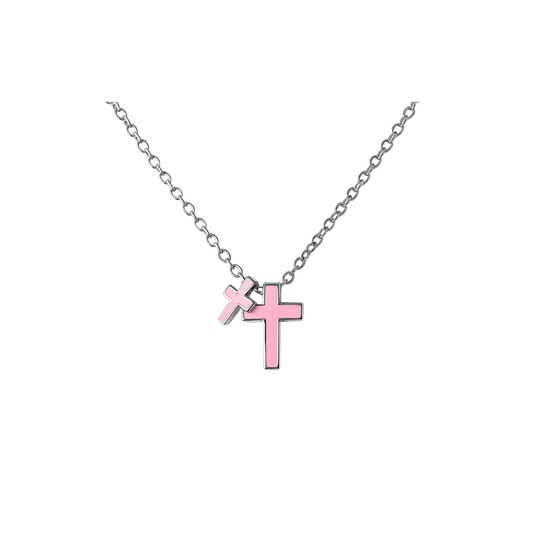 Double Pink Cross